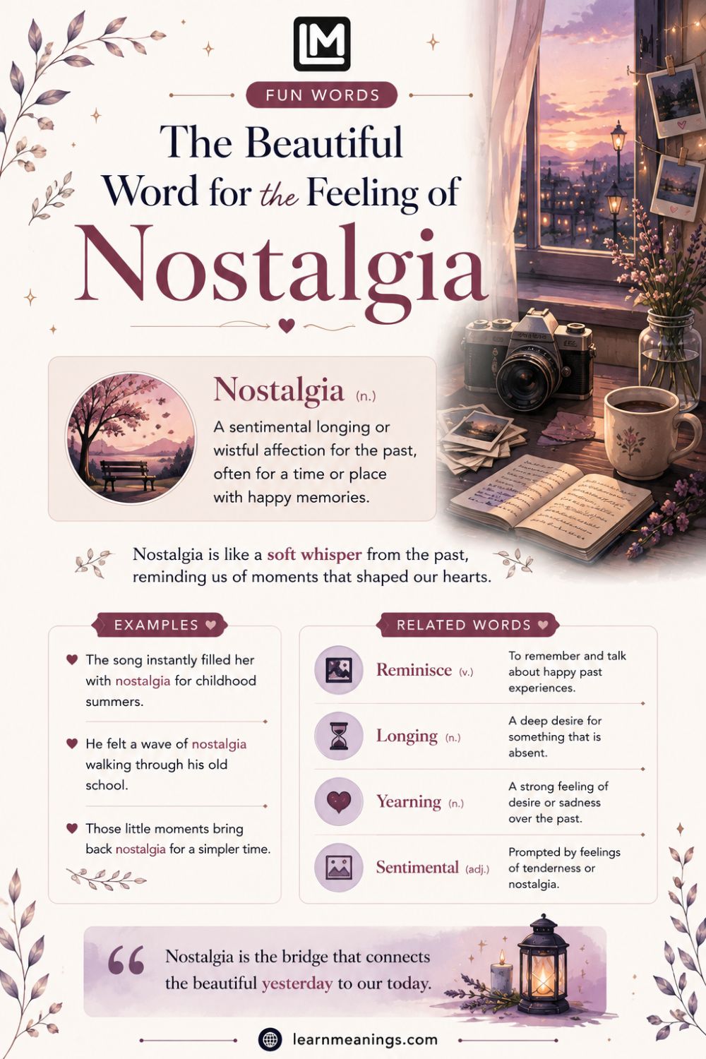 Beautiful Words for the Feeling of Nostalgia