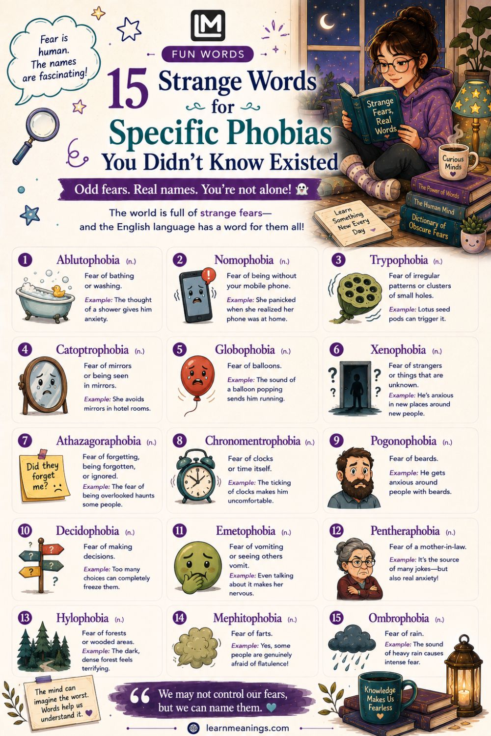 15 Strange Phobias You Didn’t Know Existed