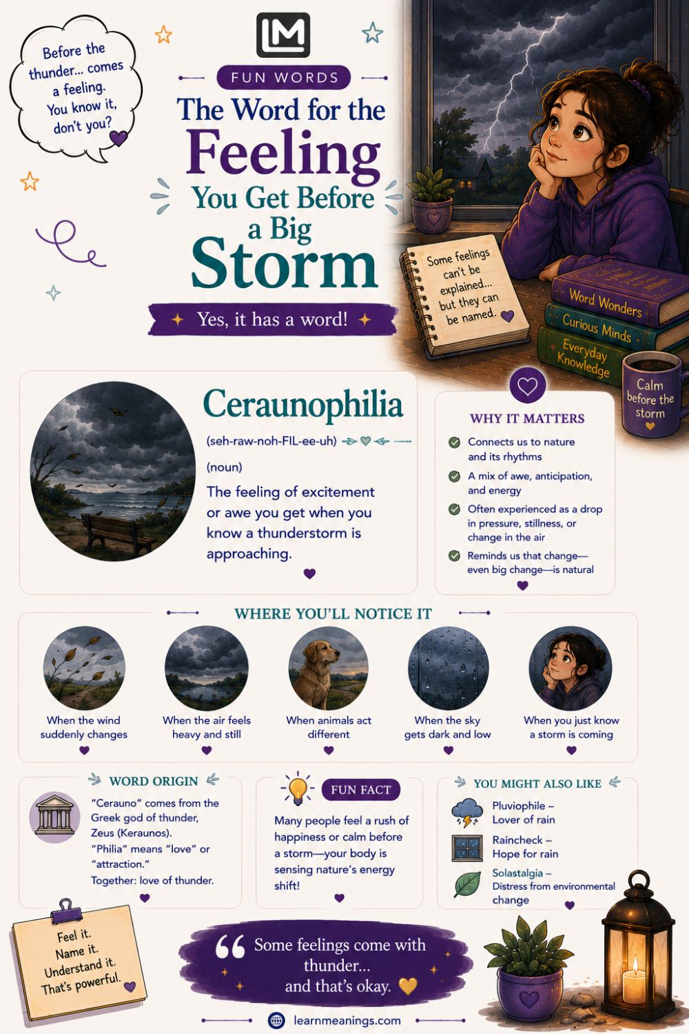 40+ Words for the Eerie Feeling Before a Big Storm