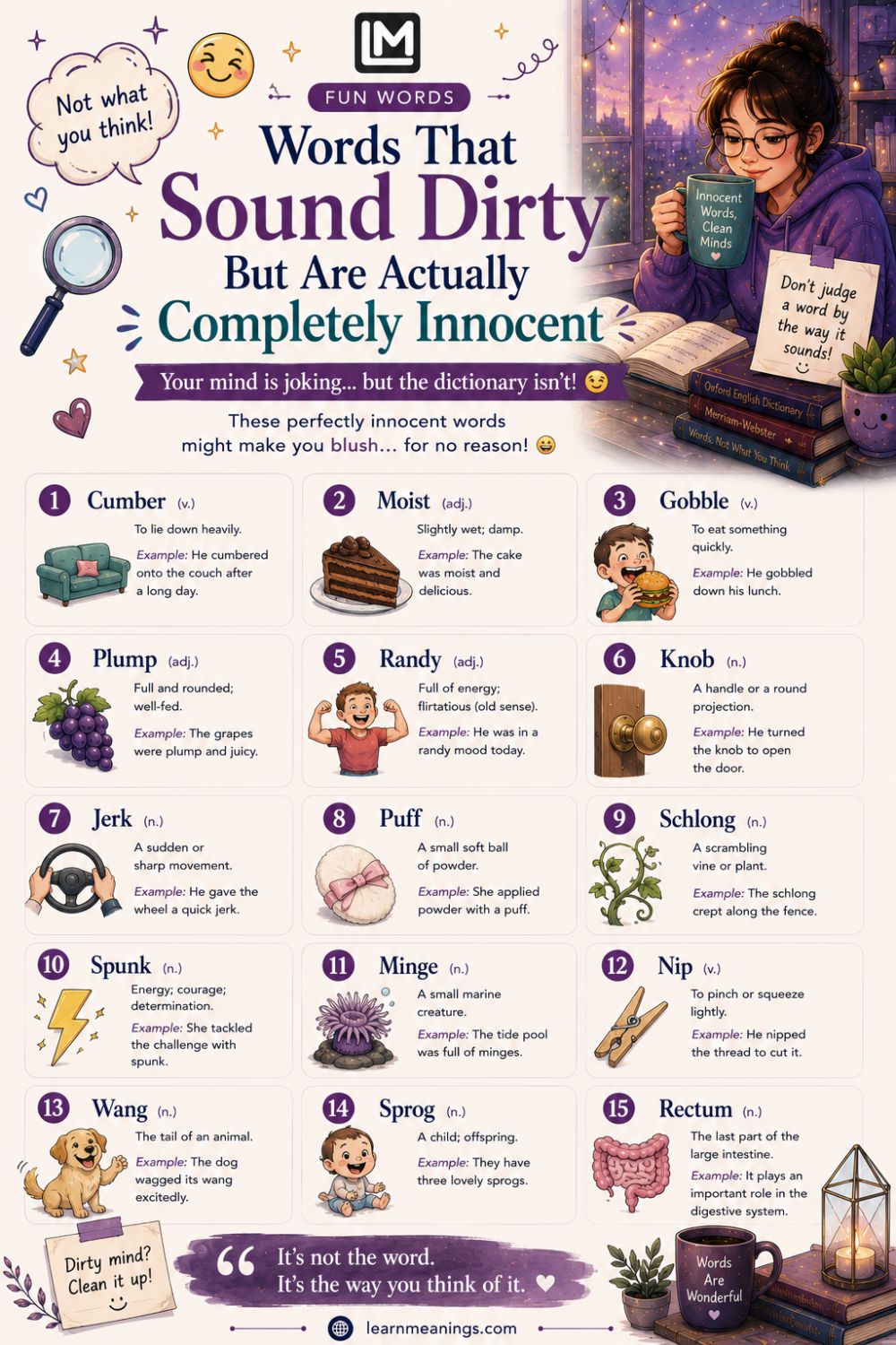 40+ Words That Sound Dirty But Are Actually Completely Innocent