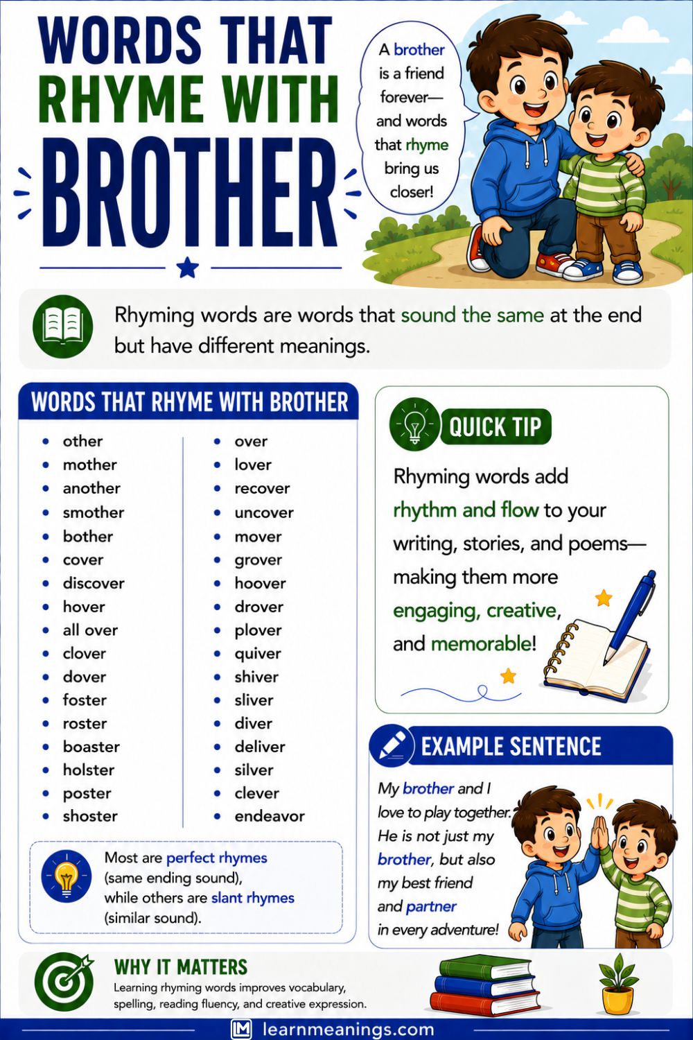 Words That Rhyme With Brother