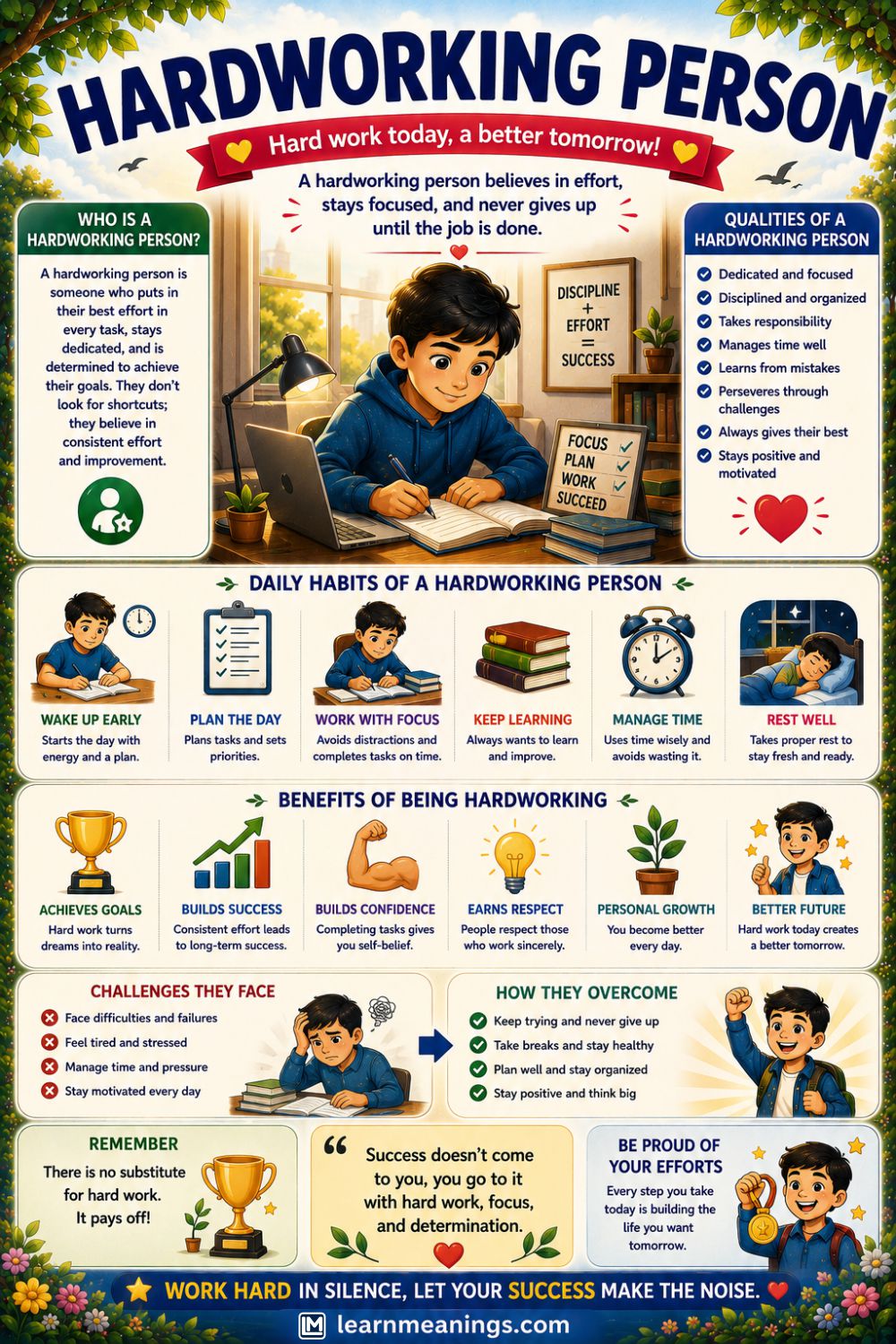 Words to Describe a Hardworking Person